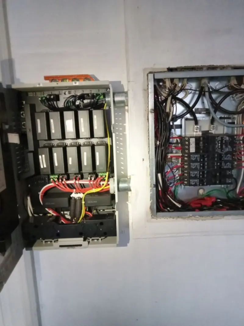 Electrical panel upgrade completed for Carbon Monoxide Detector Installation in Ross
